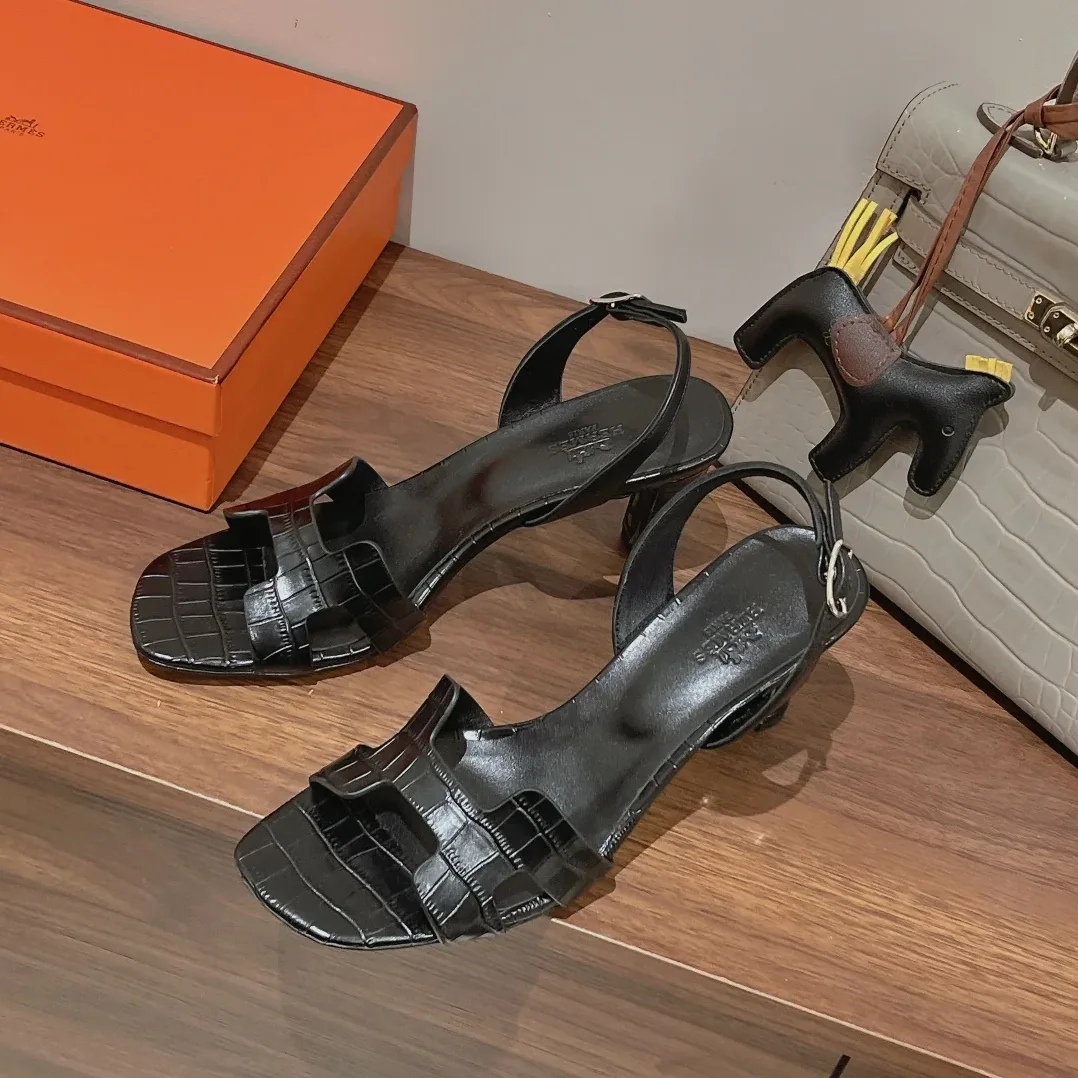 Hermes Eternite Sandal Black / Hermes Eternite Sandal Black /