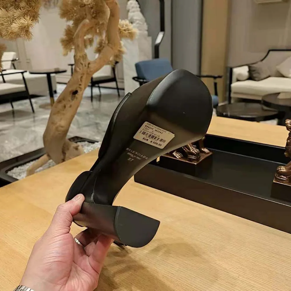 Balenciaga Camden 160mm Sandal in Black for Women Balenciaga Camden 160mm Sandal in Black for Women