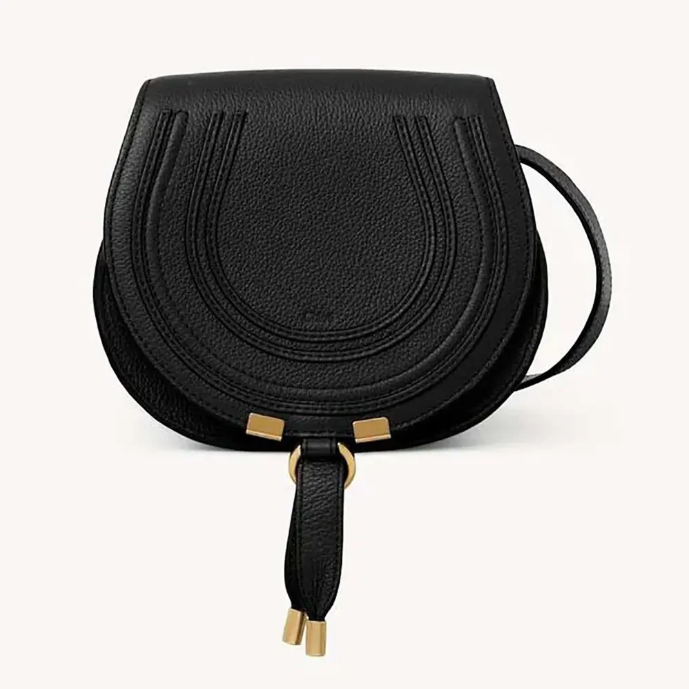 Chloe Marcie Saddle Bag is Crafted Leather for Women Chloe Marcie Saddle Bag is Crafted Leather for Women