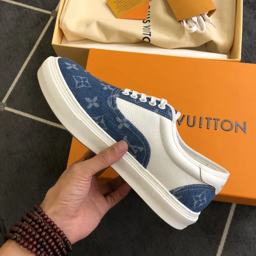 Louis Vuitton LV Trocadero Richelieu Sneaker Blue Louis Vuitton LV Trocadero Richelieu Sneaker Blue