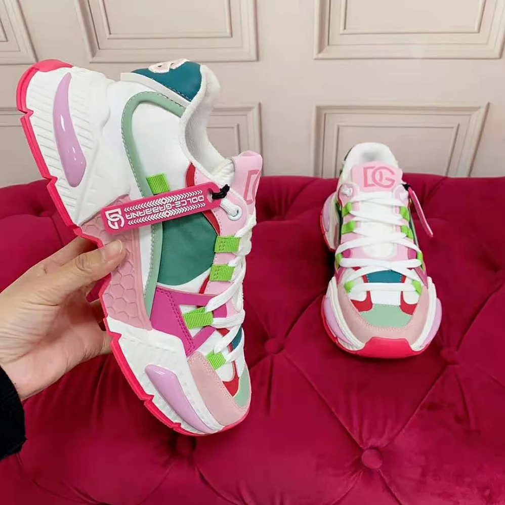 Dolce Gabbana D&G Mixed for Women in Material Airmaster Sneakers