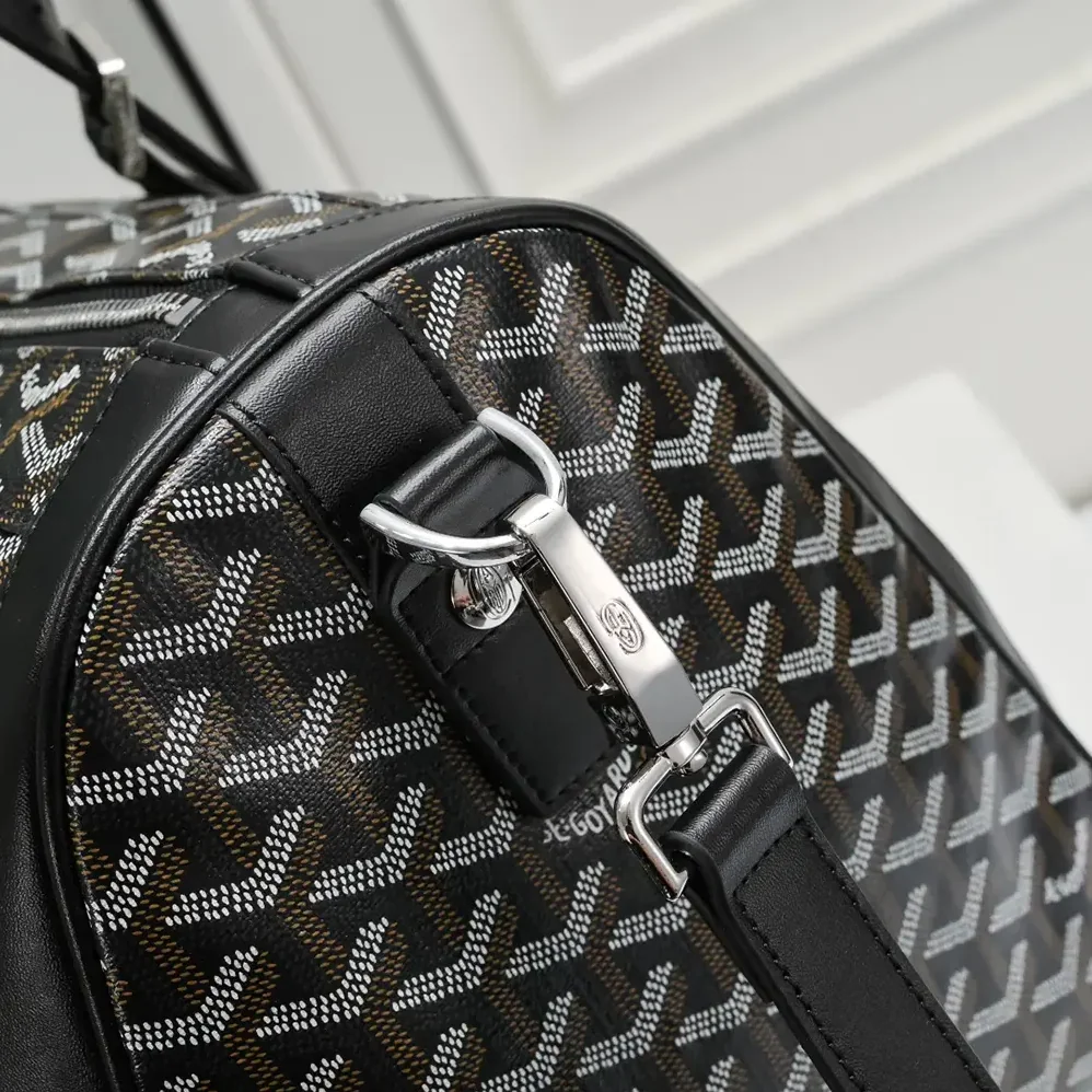 Goyard Boston 50 Bag for Unisex in Black