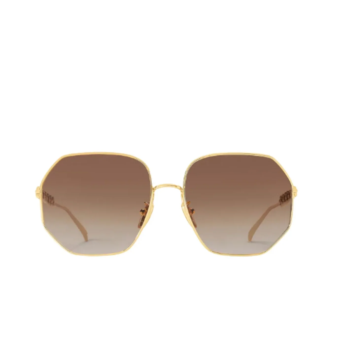 Louis Vuitton My LV Chain Round Sunglasses Gold Louis Vuitton My LV Chain Round Sunglasses Gold