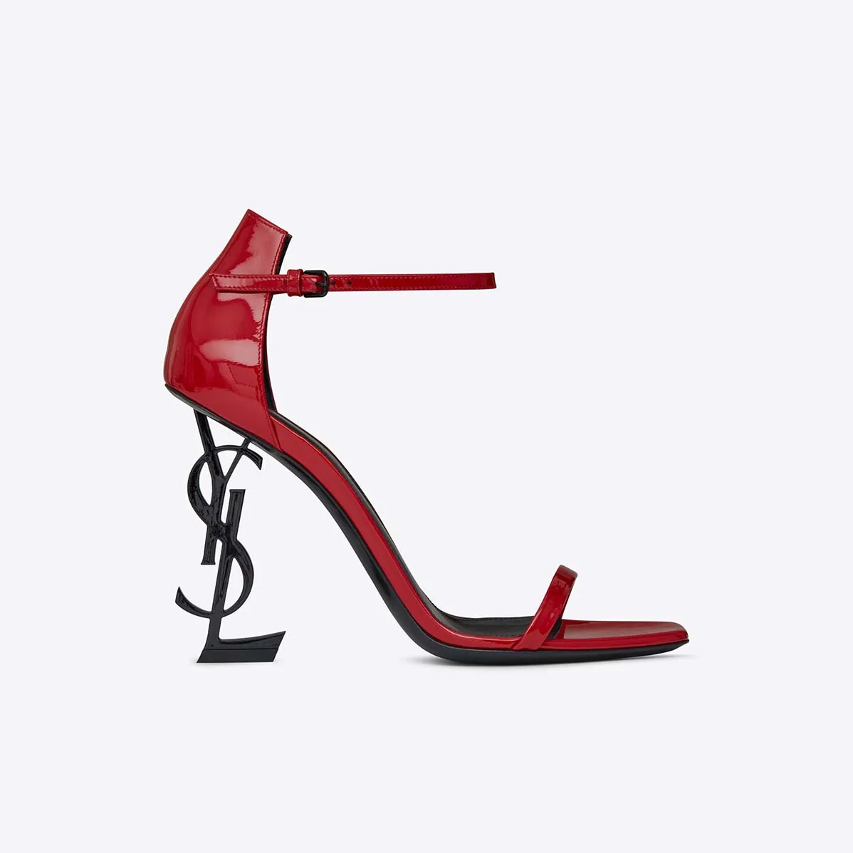 Saint Laurent YSL Opyum 110 Sandals Patent Leather for Women in Red Saint Laurent YSL Opyum 110 Sandals Patent Leather for Women in Red