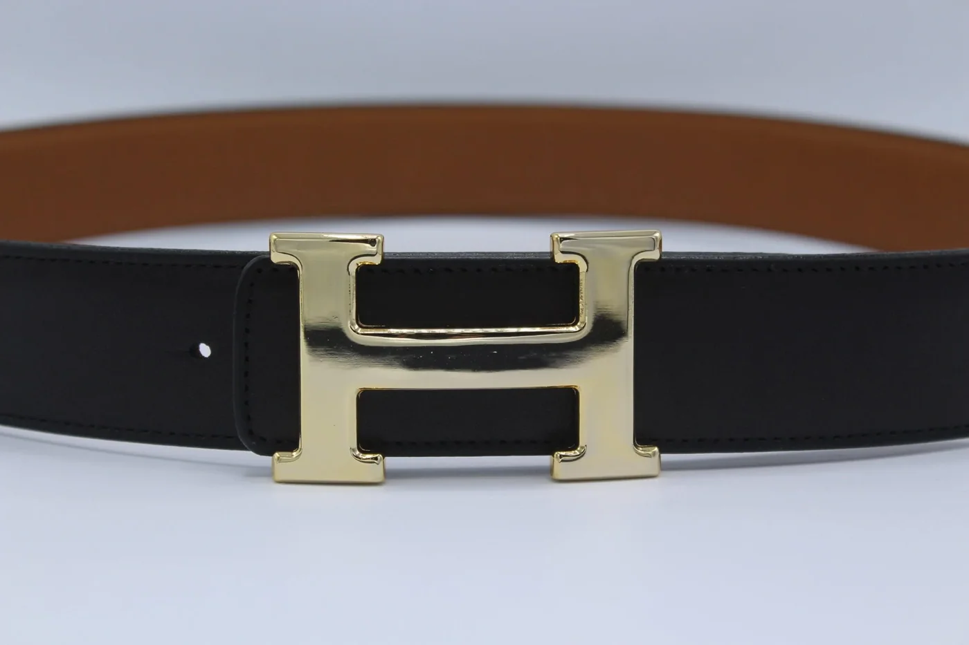 Reversible Buckle Belt Brown&Black