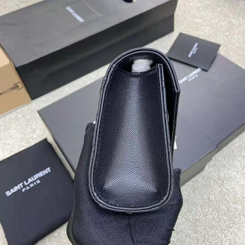 Saint Laurent YSL Envelope Small Bag in Mix Matelasse Grain DE Poudre Embossed Leather for Women