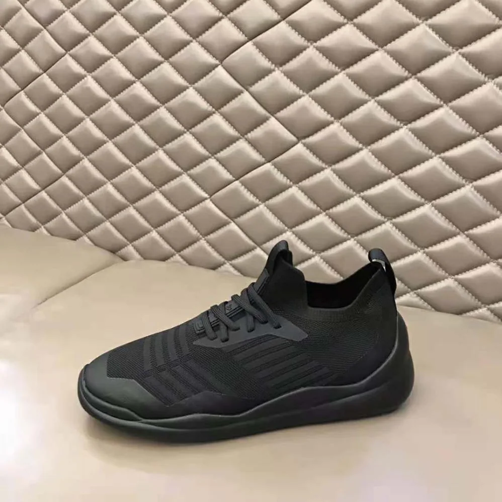 Prada Toblach Technical Fabric Sneakers for Unisex in Black Prada Toblach Technical Fabric Sneakers for Unisex in Black