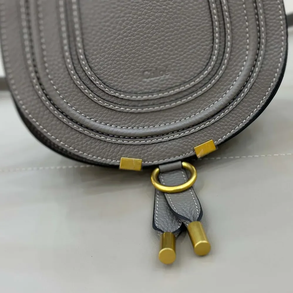 Chloe Small Marcie Saddle Bag is Crafted Leather for Women Chloe Small Marcie Saddle Bag is Crafted Leather for Women