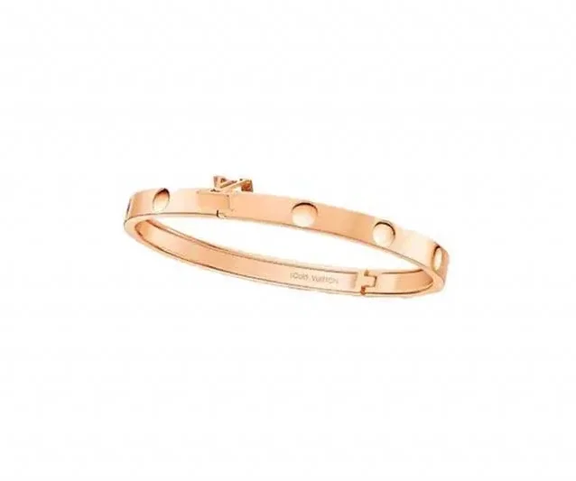 Louis Vuitton Empreinte Bangle Rose Gold Louis Vuitton Empreinte Bangle Rose Gold
