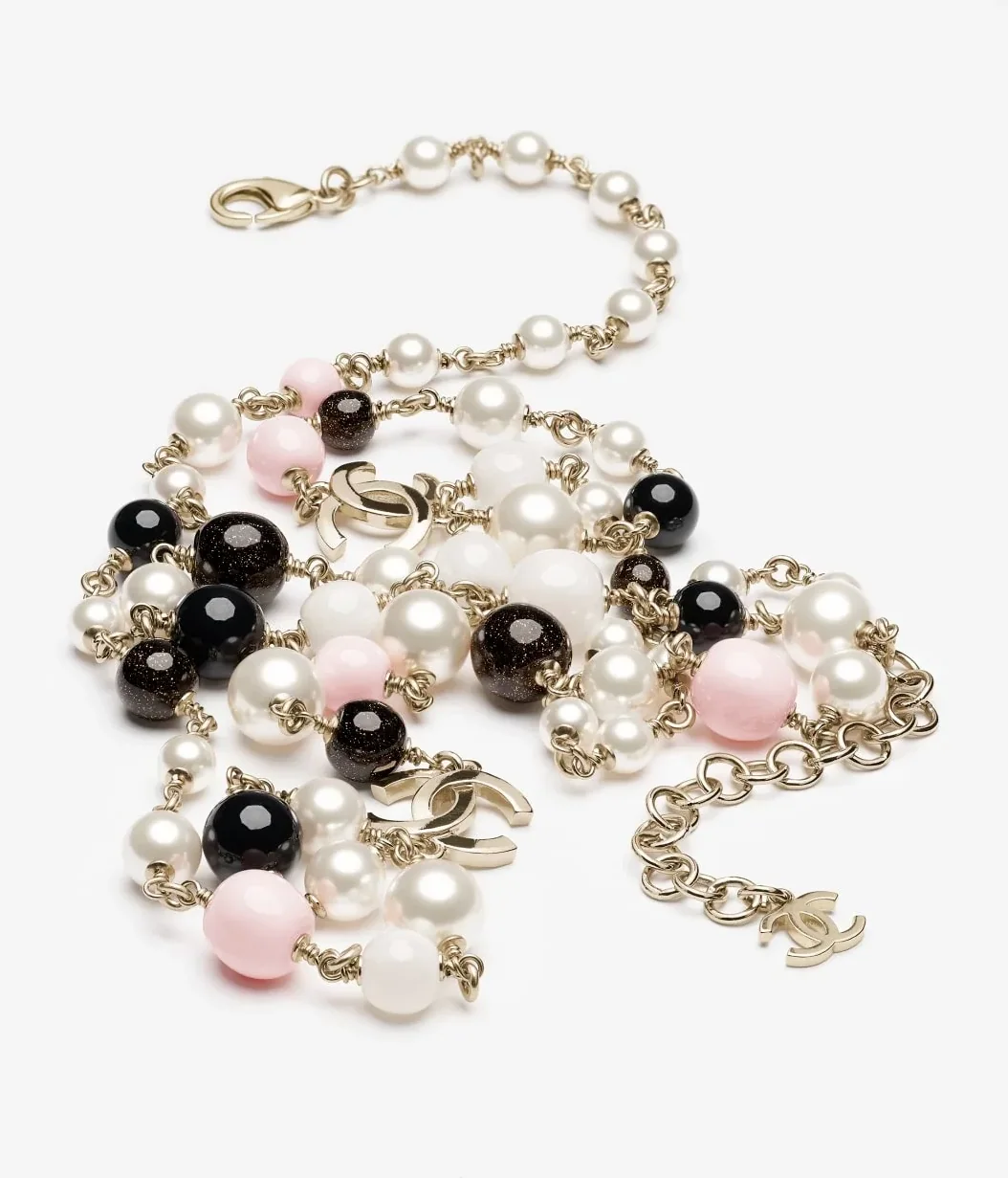 Chanel Pearl Long Necklace