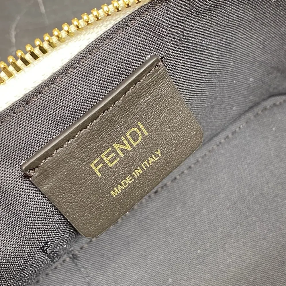 Fendi Vanity Camelia Nappa Leather Mini for Women in Bag With FF Motif Fendi Vanity Camelia Nappa Leather Mini for Women in Bag With FF Motif