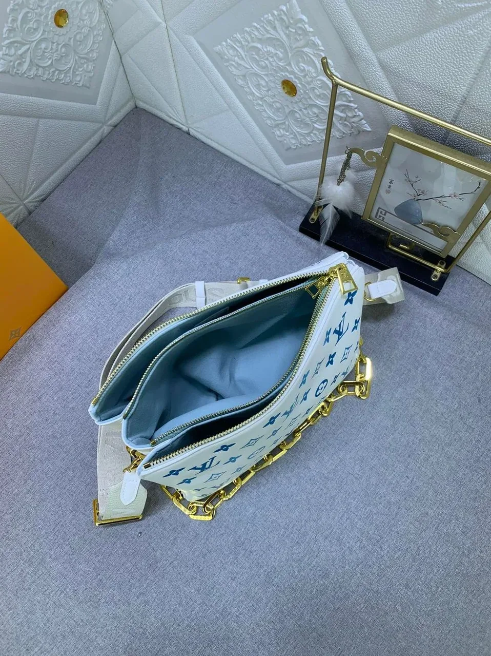 Louis Vuitton Coussin PM Bag Blue / Louis Vuitton Coussin PM Bag Blue /