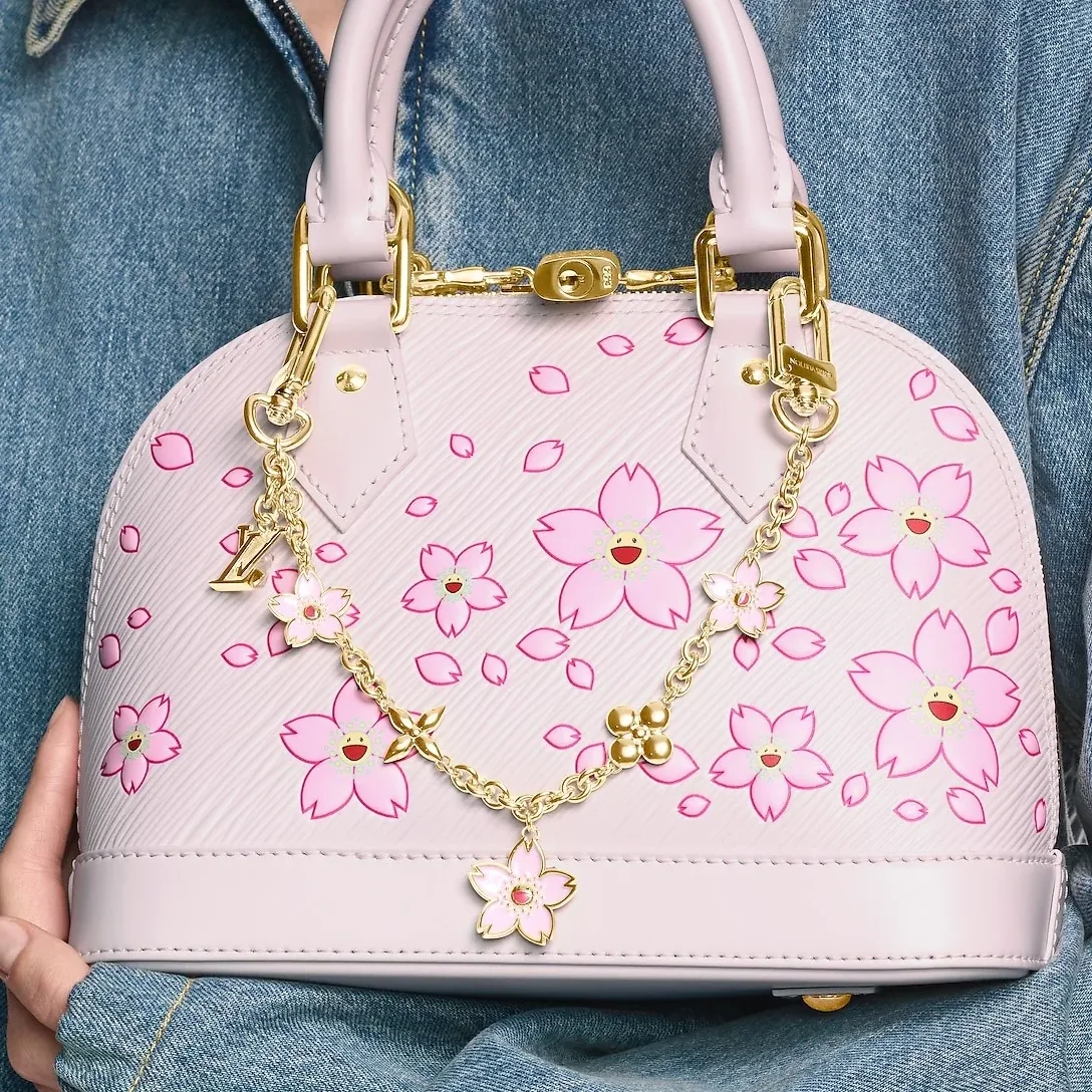 Louis Vuitton LV x TM Cherry Blossom Bag Chain