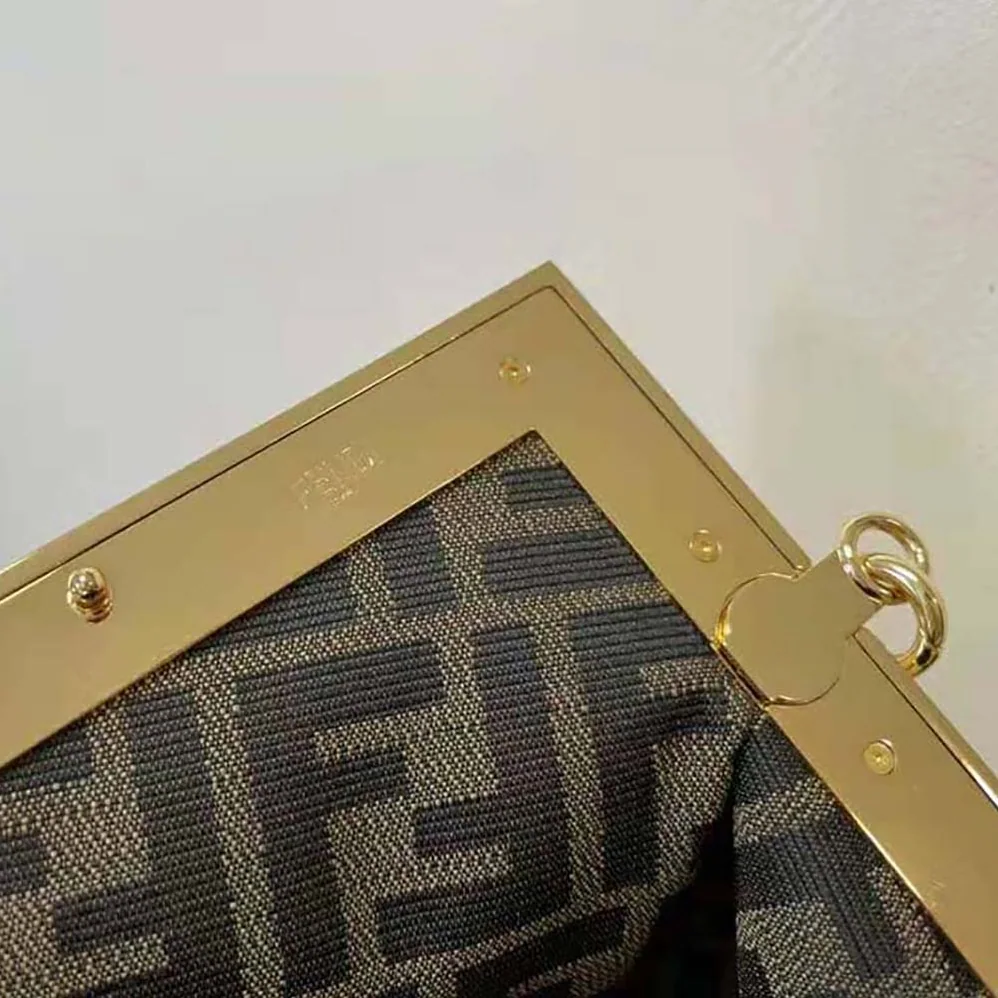 Fendi First Small Pink Leather Bag for Women