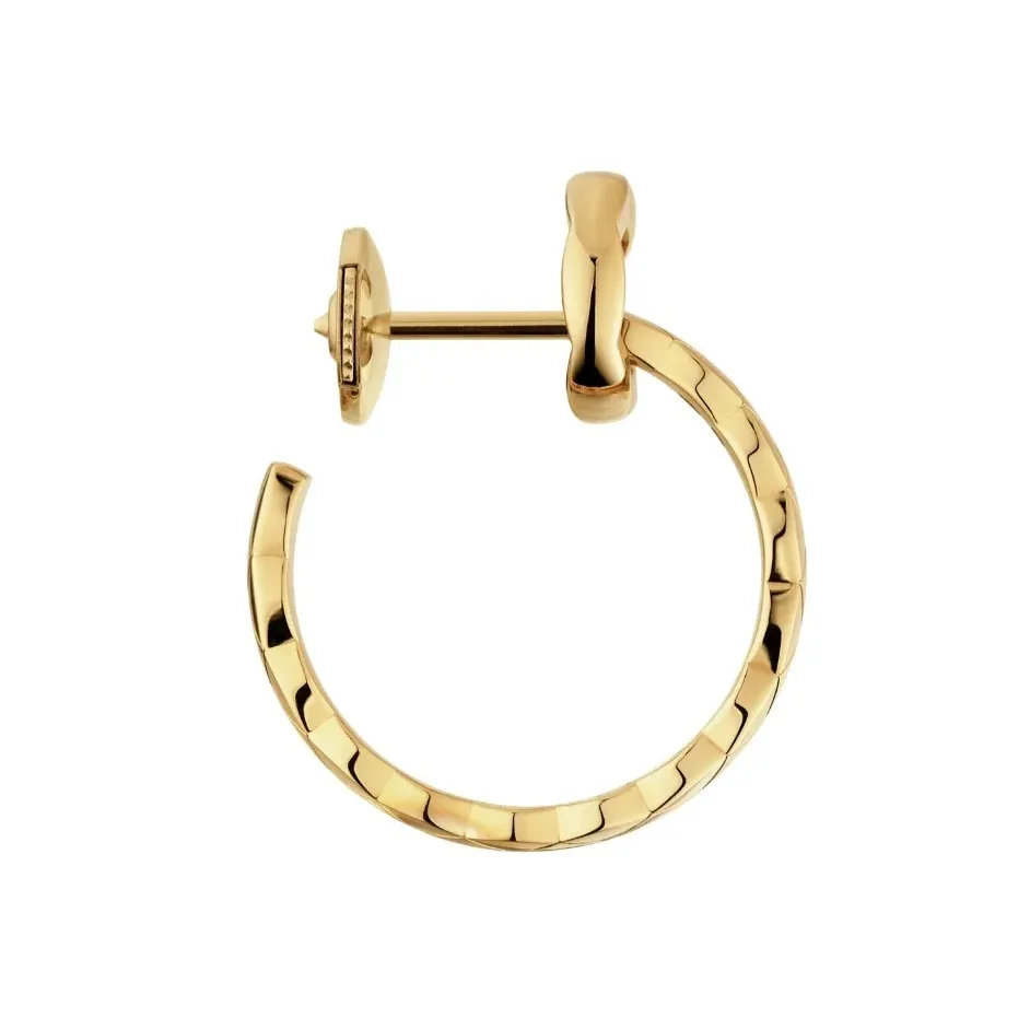 Chanel Coco Hoops Gold Hardware