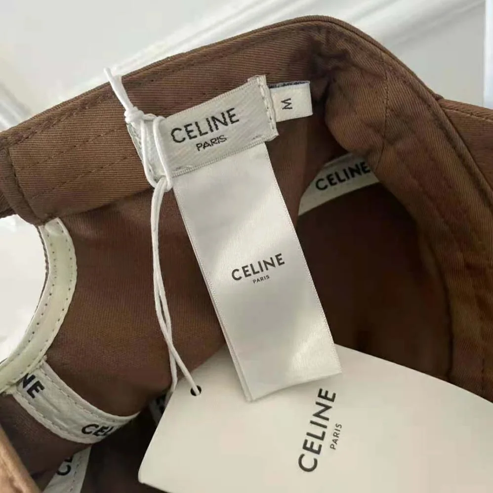 Celine Triomphe Baseball Cap in Cotton for Women Celine Triomphe Baseball Cap in Cotton for Women