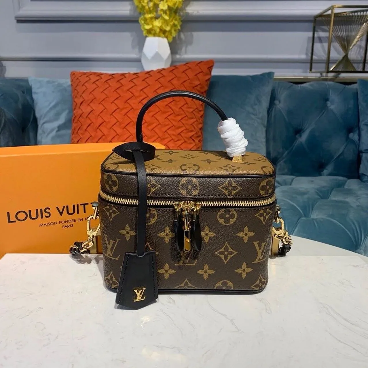 Louis Vuitton Vanity PM Monogram And Monogram Reverse Canvas By Nicolas Ghesquiere Louis Vuitton Vanity PM Monogram And Monogram Reverse Canvas By Nicolas Ghesquiere
