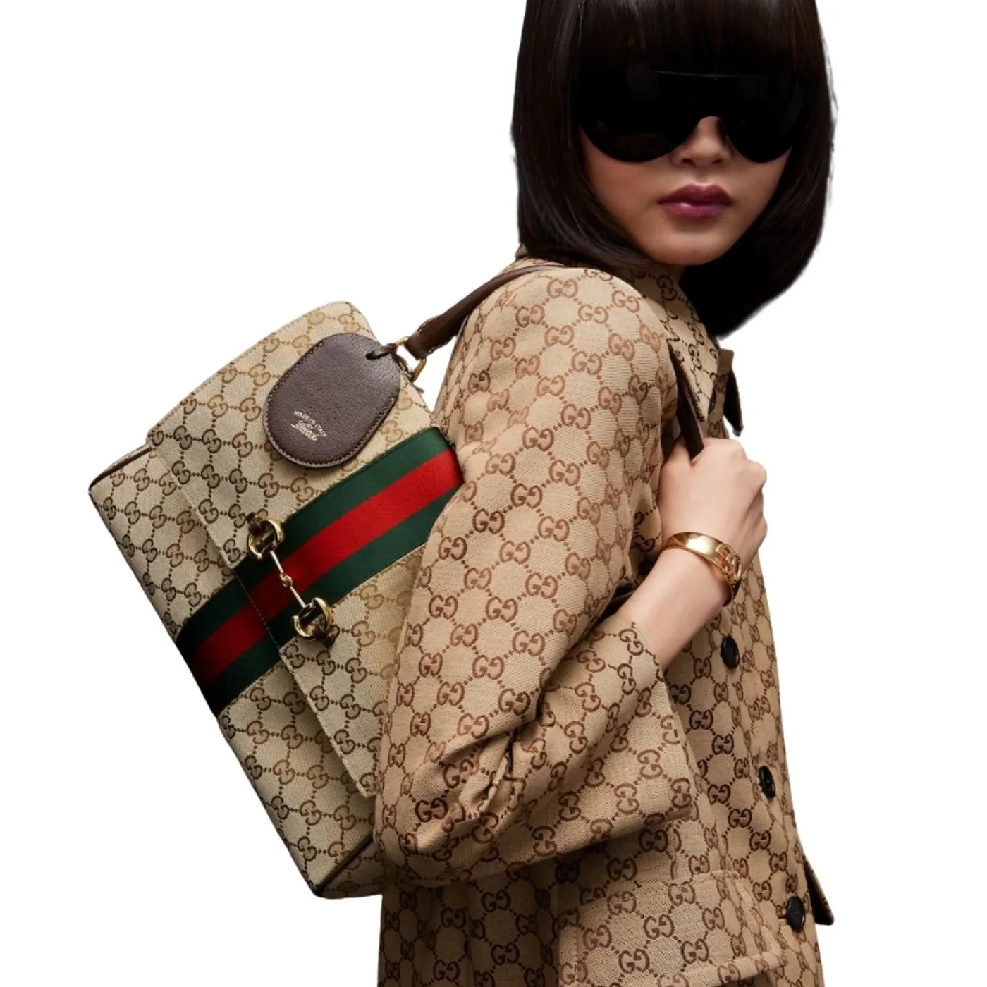 Gucci Paparazzo Medium Top Handle Bag in Chestnut Gold Hardware Gucci Paparazzo Medium Top Handle Bag in Chestnut Gold Hardware