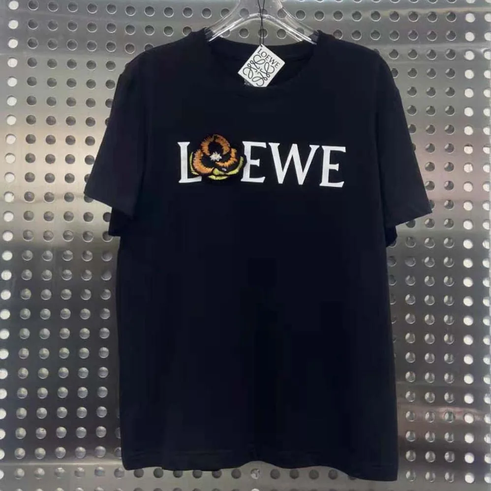 Loewe Pansy LOEWE T for Women in Shirt in Cotton Loewe Pansy LOEWE T for Women in Shirt in Cotton