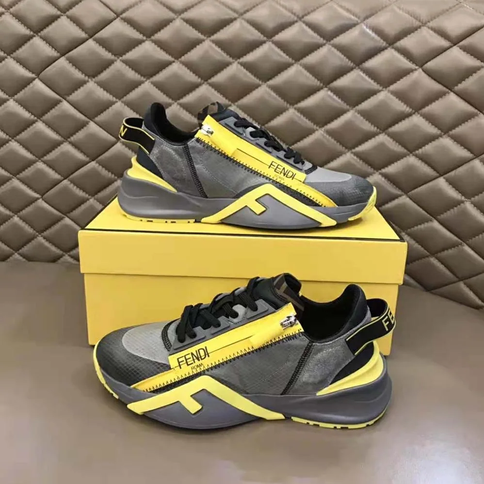 Fendi Flow Gray Nylon Low for Women in Tops Fendi Flow Gray Nylon Low for Women in Tops
