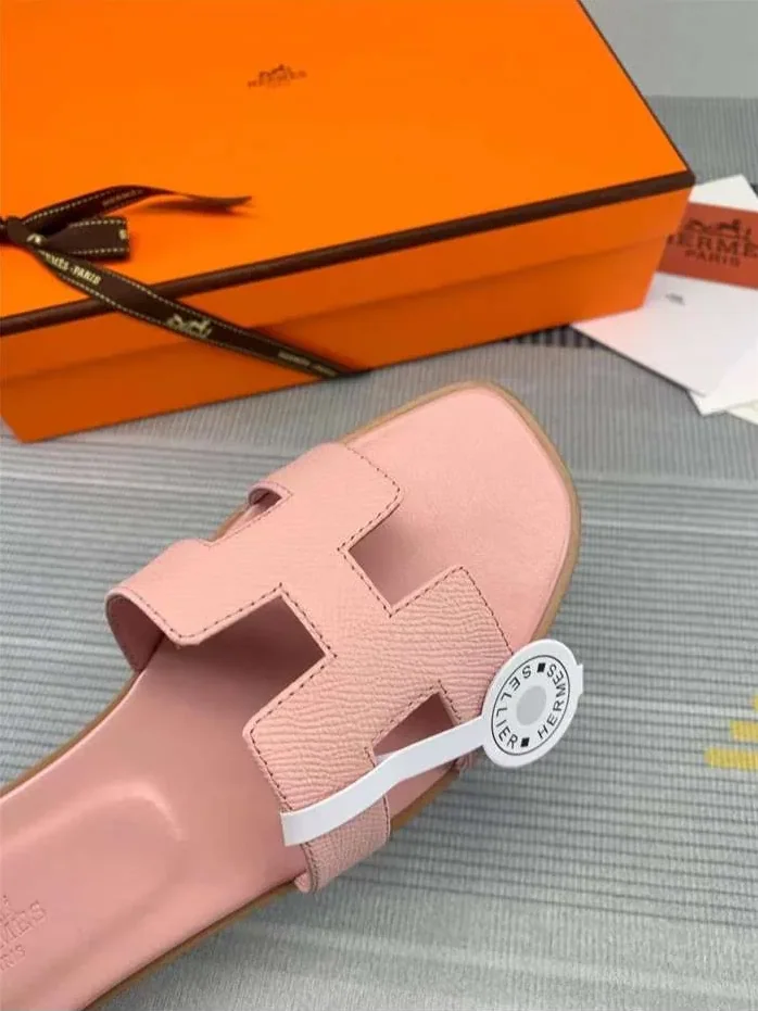 Hermes Oran Sandal Pink Hermes Oran Sandal Pink