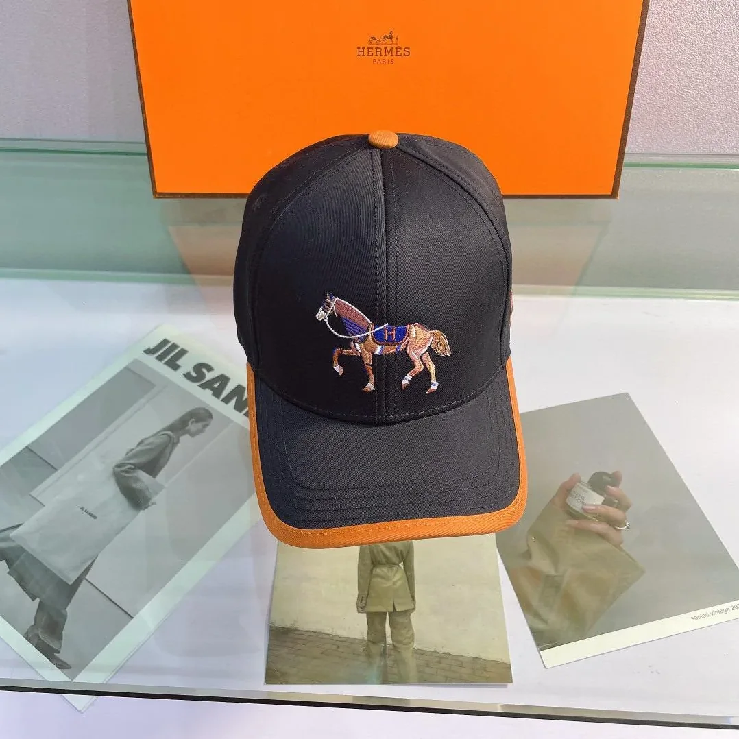 Hermes Horse Cap Black Hermes Hermes Horse Cap Black Hermes