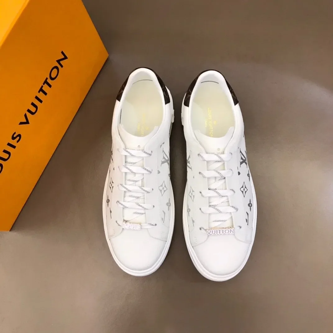 Louis Vuitton Time Out Sneaker Monogram Flowers Red Louis Vuitton Time Out Sneaker Monogram Flowers Red