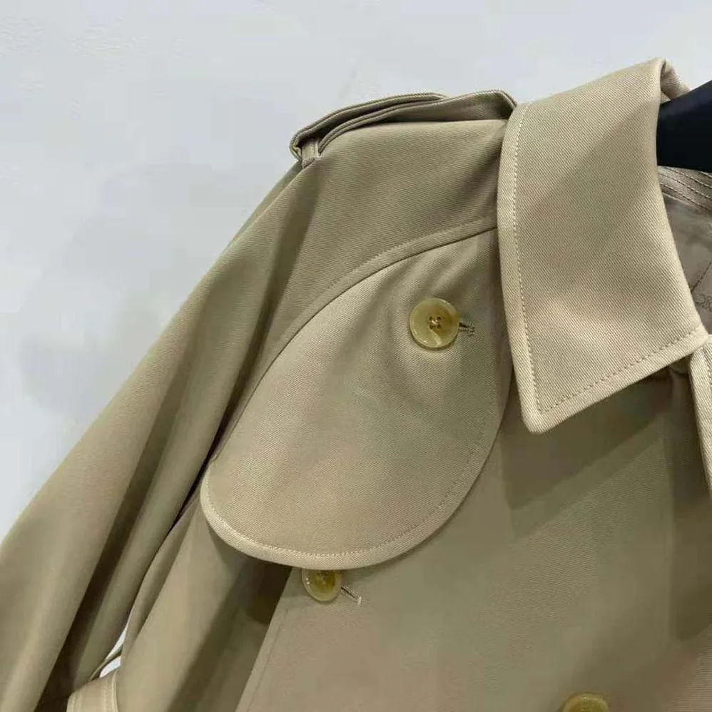 Celine Wiltern Trench Coat in Cotton Gabardine for Men