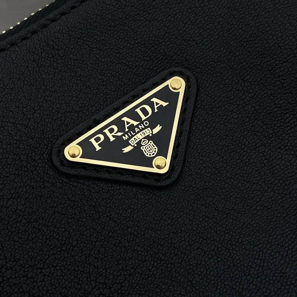 Prada Explore Large Nappa Leather Bag for Women in Black