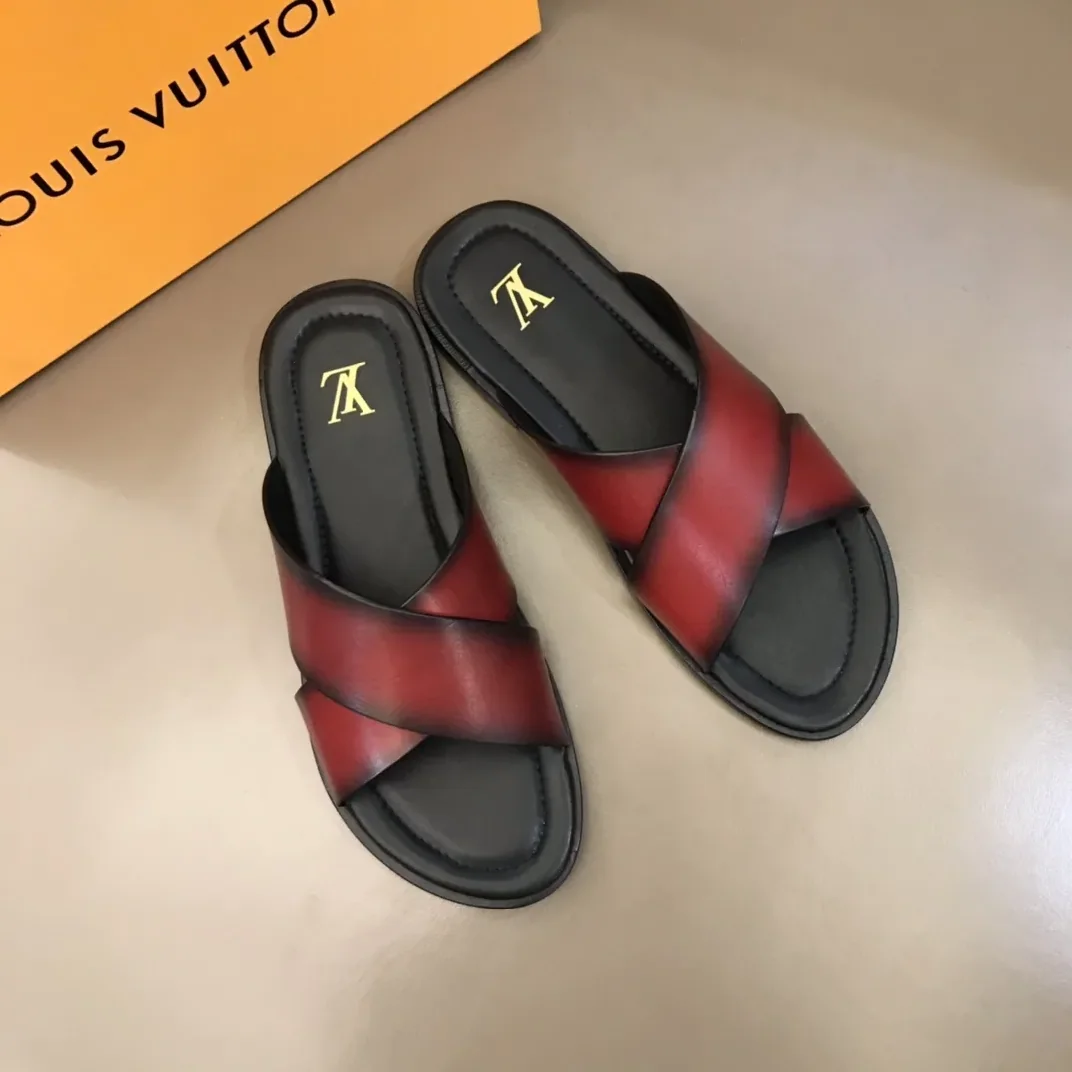 Louis Vuitton LV Oasis Mule Red Louis Vuitton LV Oasis Mule Red