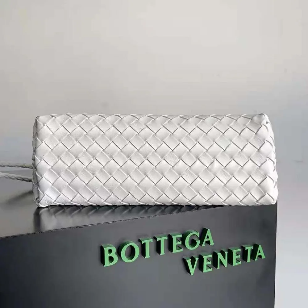 Bottega Veneta Small East/West Andiamo for Women in White