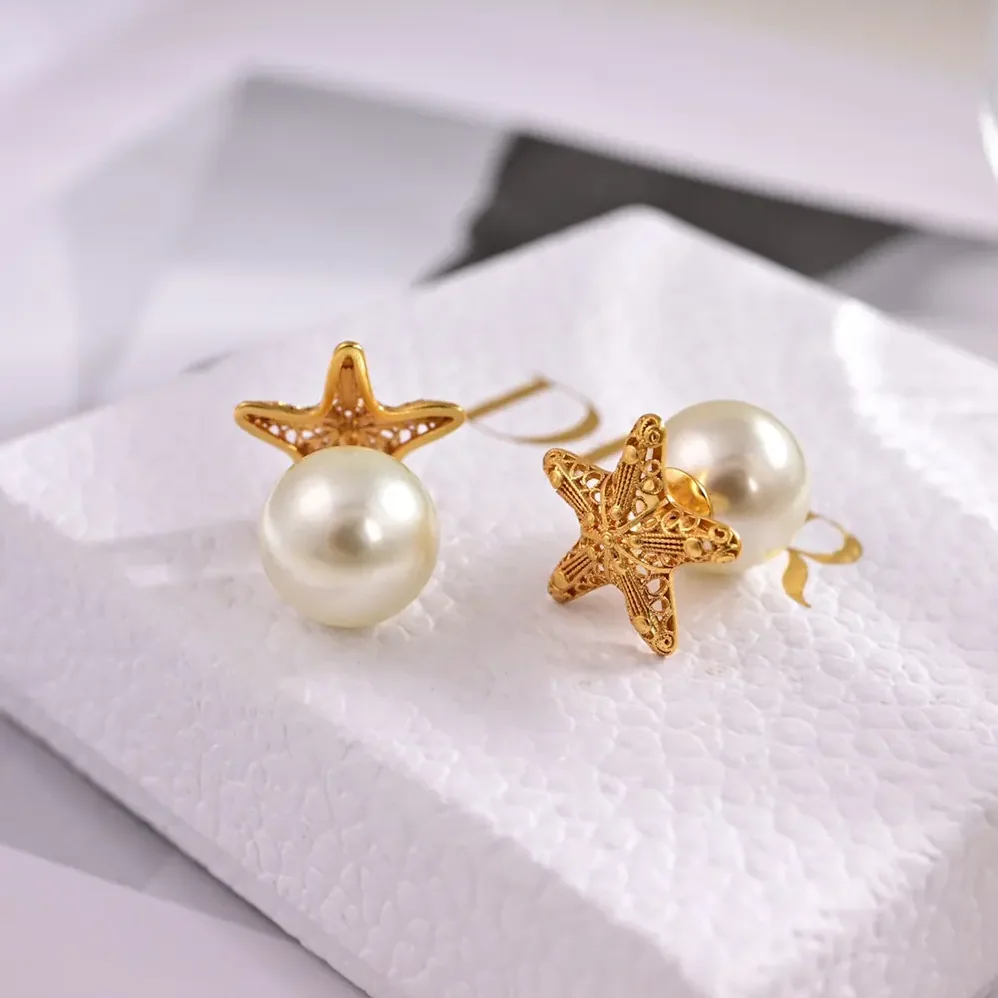 Dior Tribales Earrings Gold for Women in Finish Metal