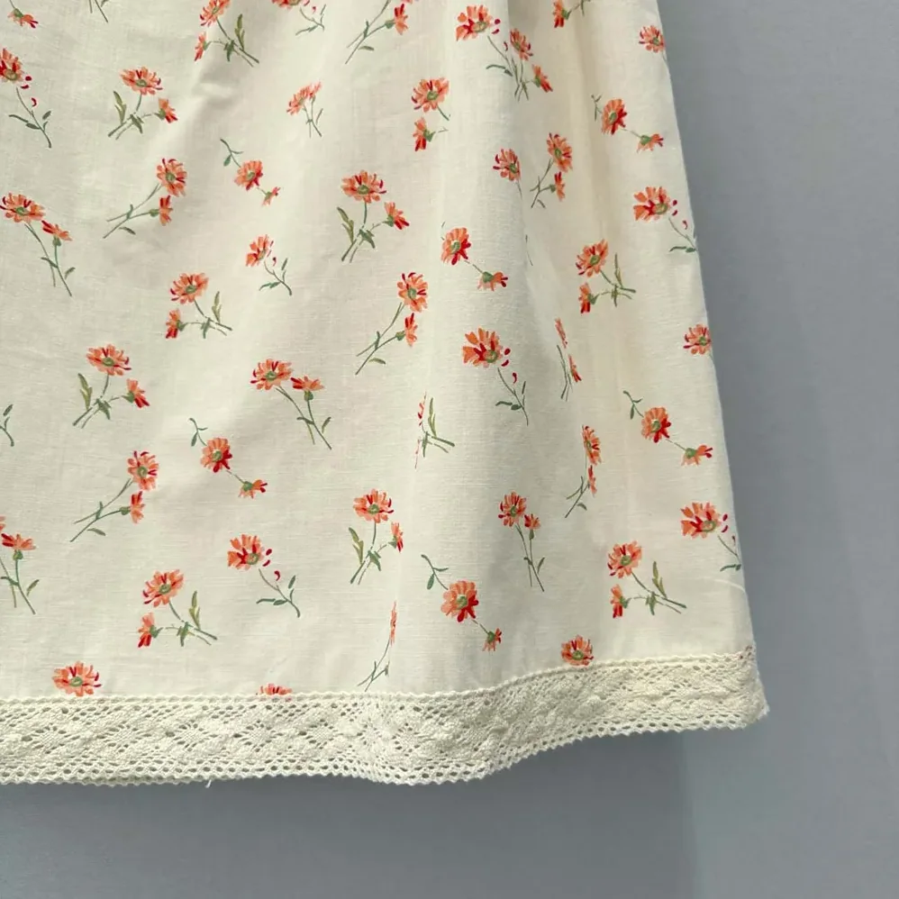 Prada Floral Print Linen Mini for Women in dress