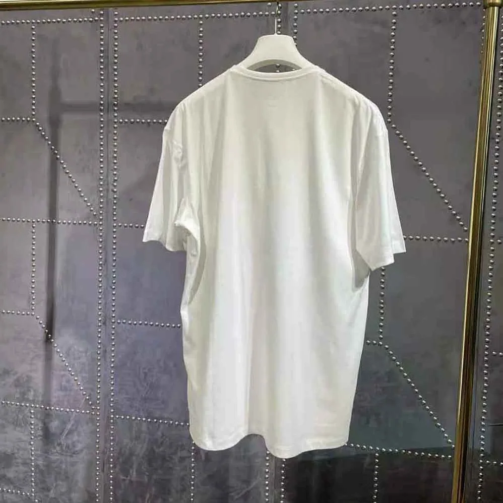 Loewe Photo Print T-shirt in Cotton for Women in White