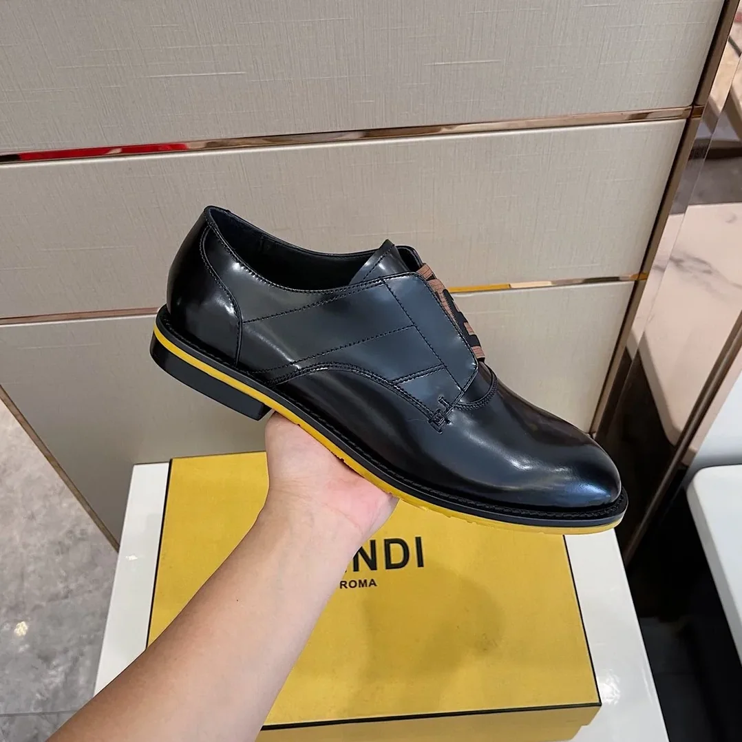 Fendi Force Black in Brown Shoes Fendi Force Black in Brown Shoes