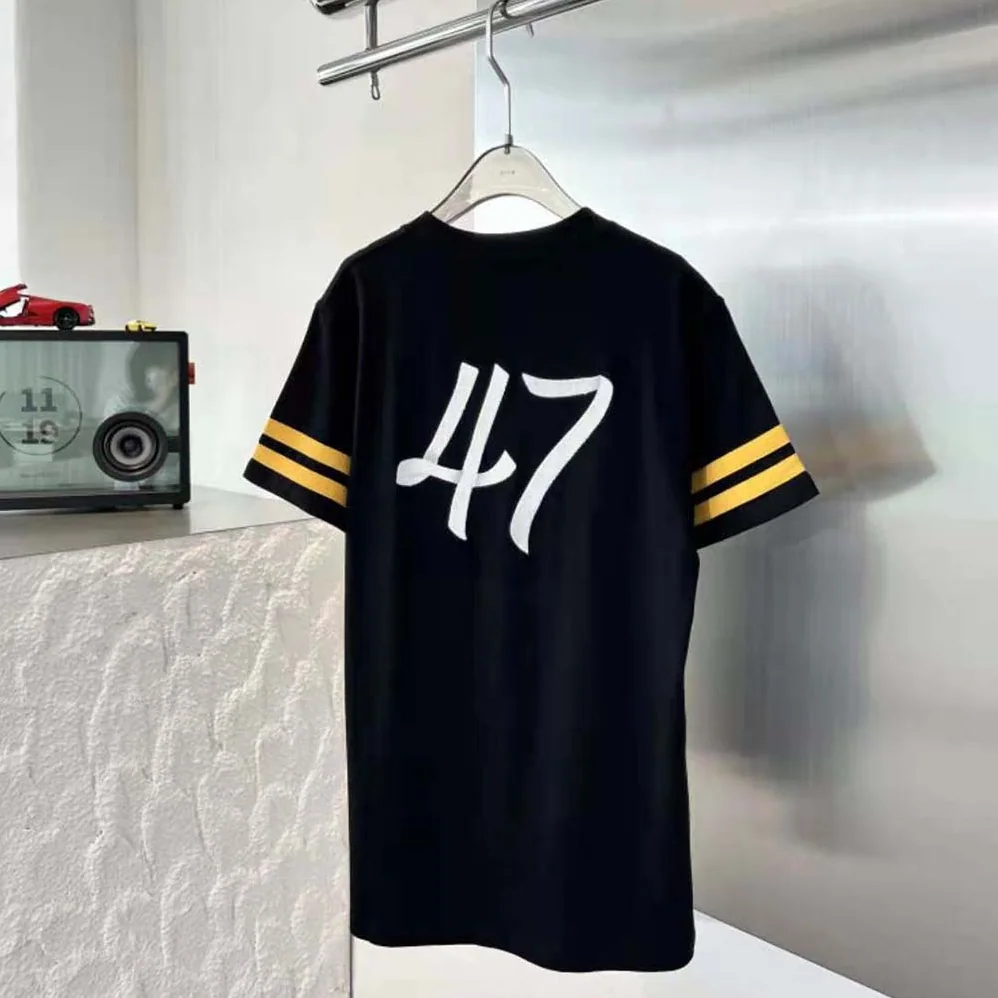 Dior Relaxed-Fit T-shirt Black Organic Cotton Compact Jersey for Men