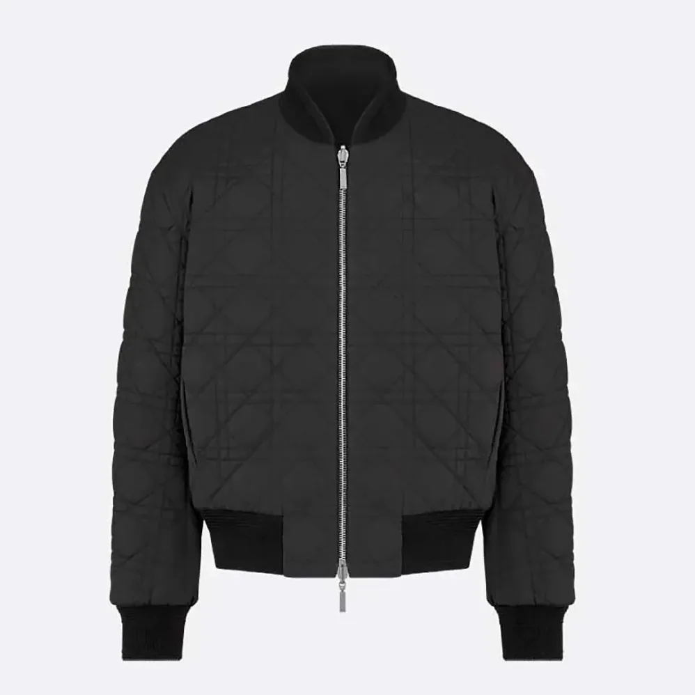 Dior Christian Dior Couture Reversible Jacket Black Blended Cotton Twill for Women