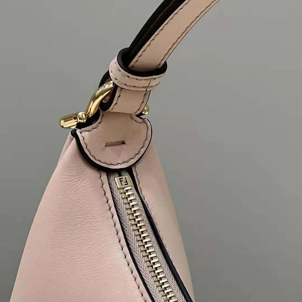Fendi Fendigraphy Small Pale Pink Leather Bag for Women