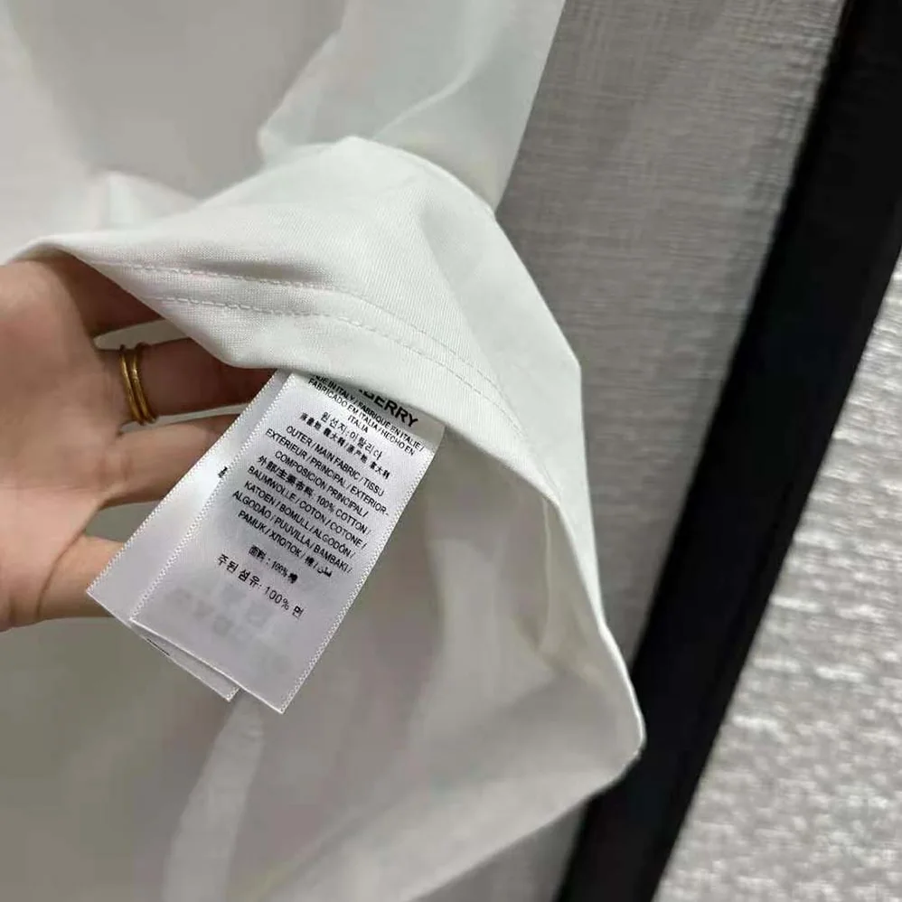 Burberry Prorsum Label Cotton T-shirt for Men in White