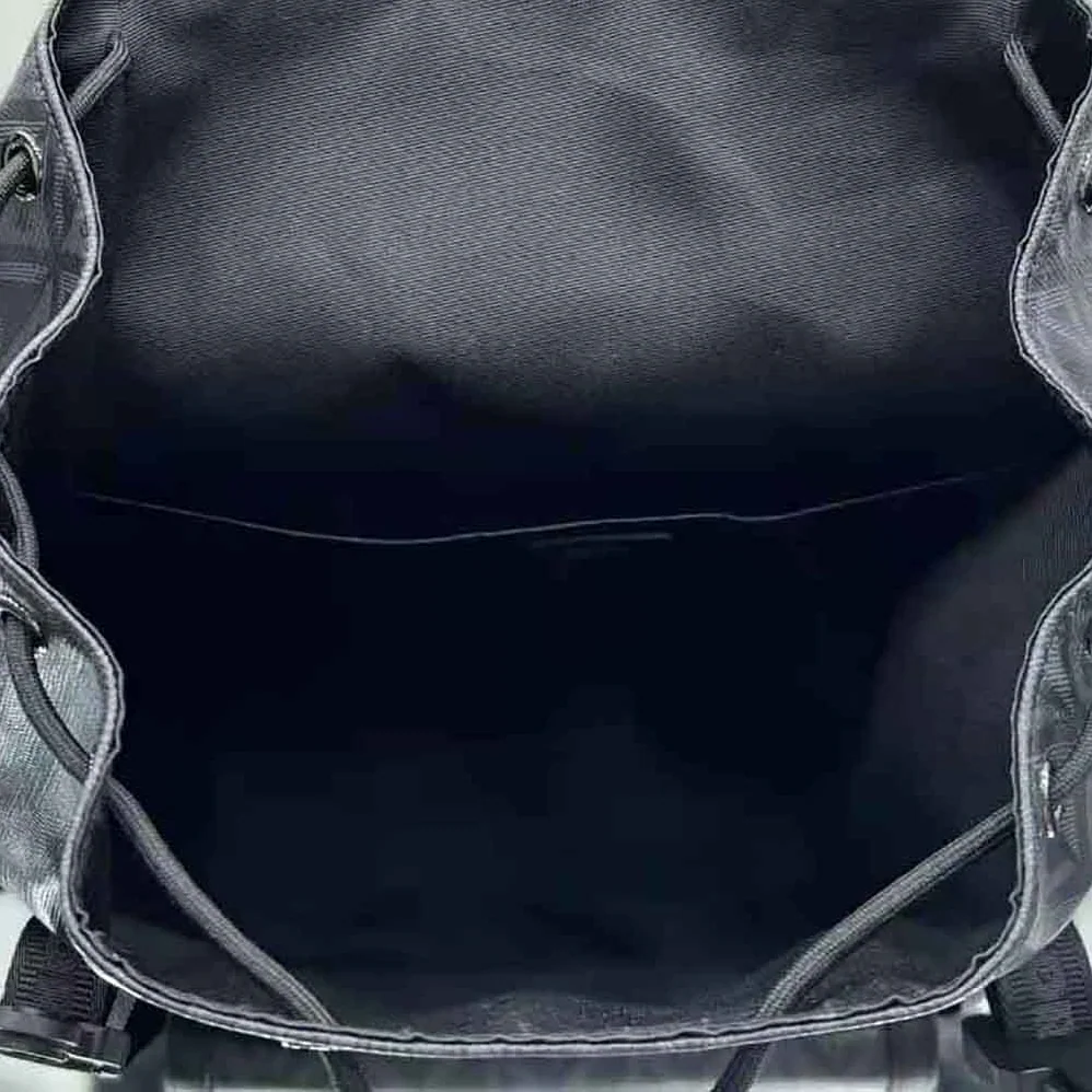 Dior Hit the Road Backpack Black CD Diamond Canvas for Men Dior Hit the Road Backpack Black CD Diamond Canvas for Men