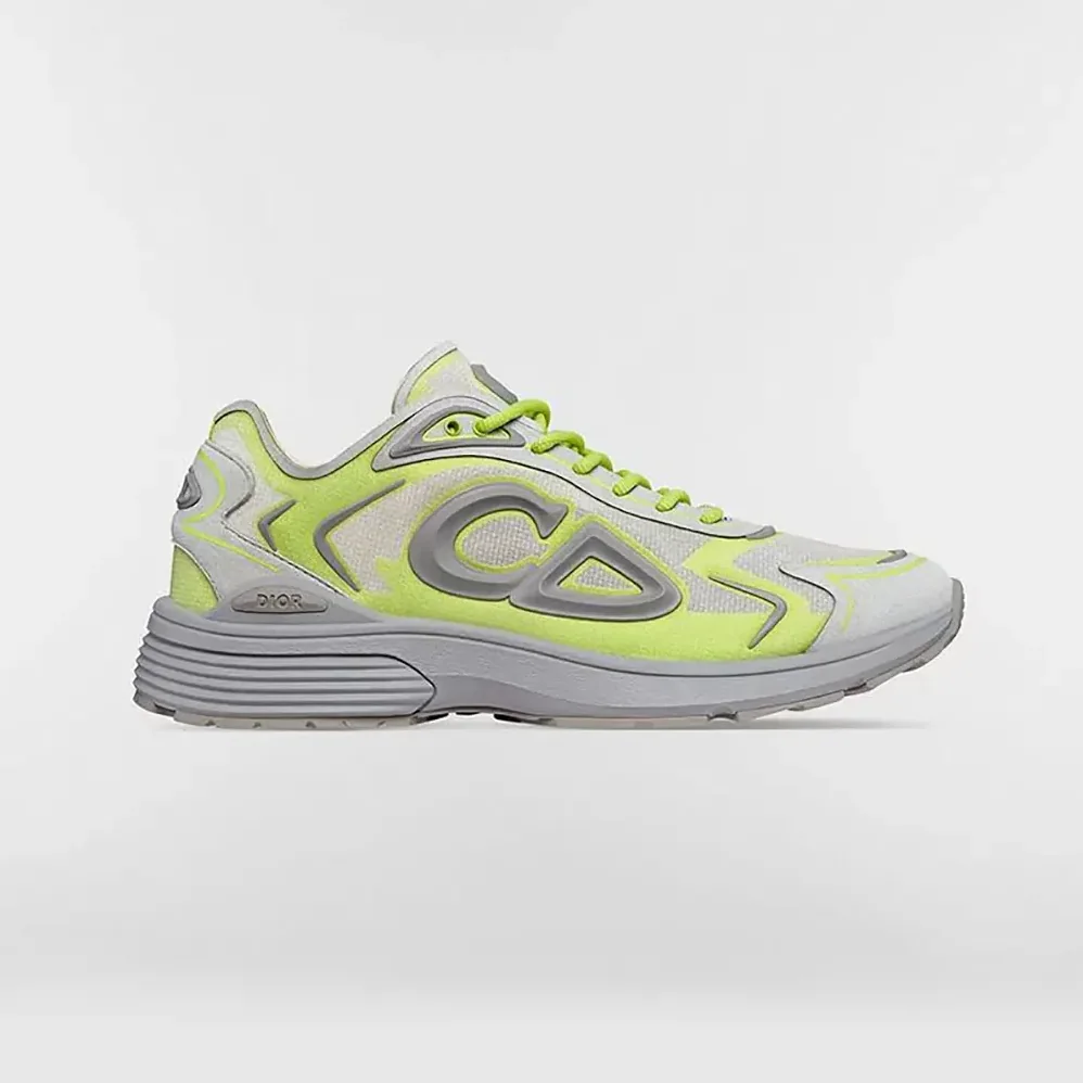 Dior B30 Countdown Tech Sneaker White Semi-Transparent N3O Nylon for Unisex Dior B30 Countdown Tech Sneaker White Semi-Transparent N3O Nylon for Unisex
