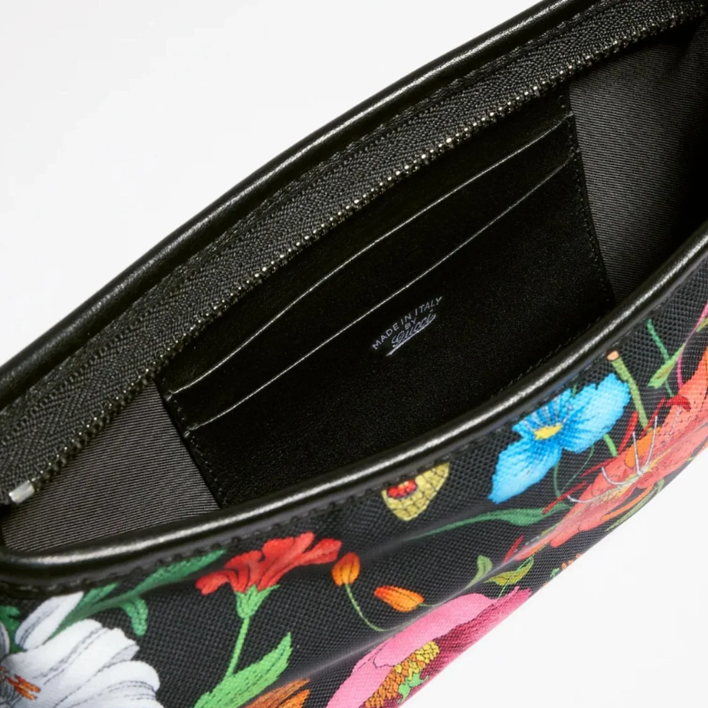 Gucci Gossip Small Shoulder Bag in Black/ Multicolor Silver Hardware Gucci Gossip Small Shoulder Bag in Black/ Multicolor Silver Hardware