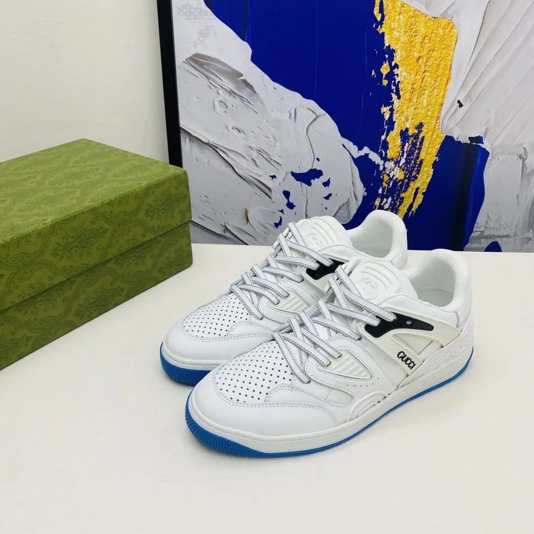 Gucci Gucci Basket Sneaker By Fabrics White for Women