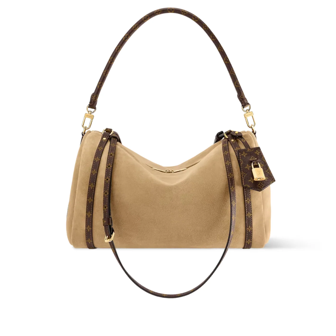 Louis Vuitton Express MM Shoulder Bag in Hazelnut Gold Hardware