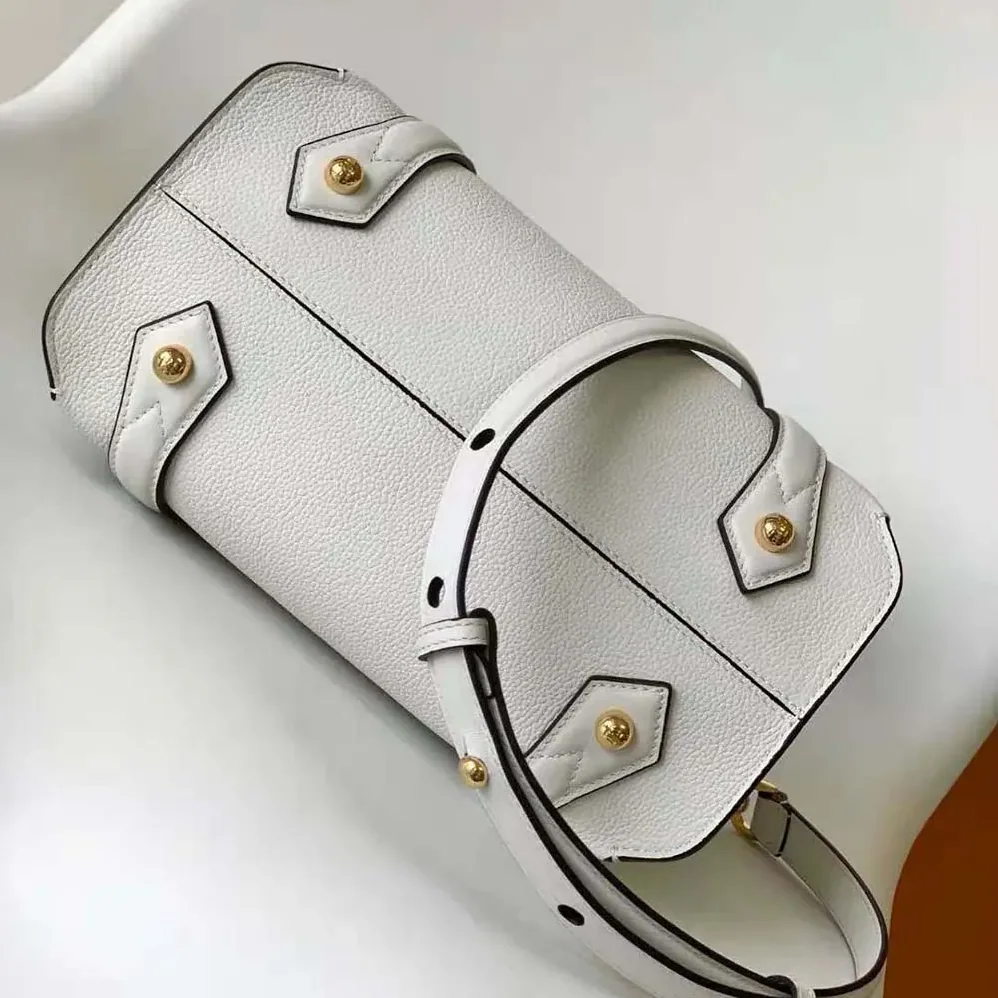 Fendi Boston 365 Lce White Leather Bag for Women Fendi Boston 365 Lce White Leather Bag for Women