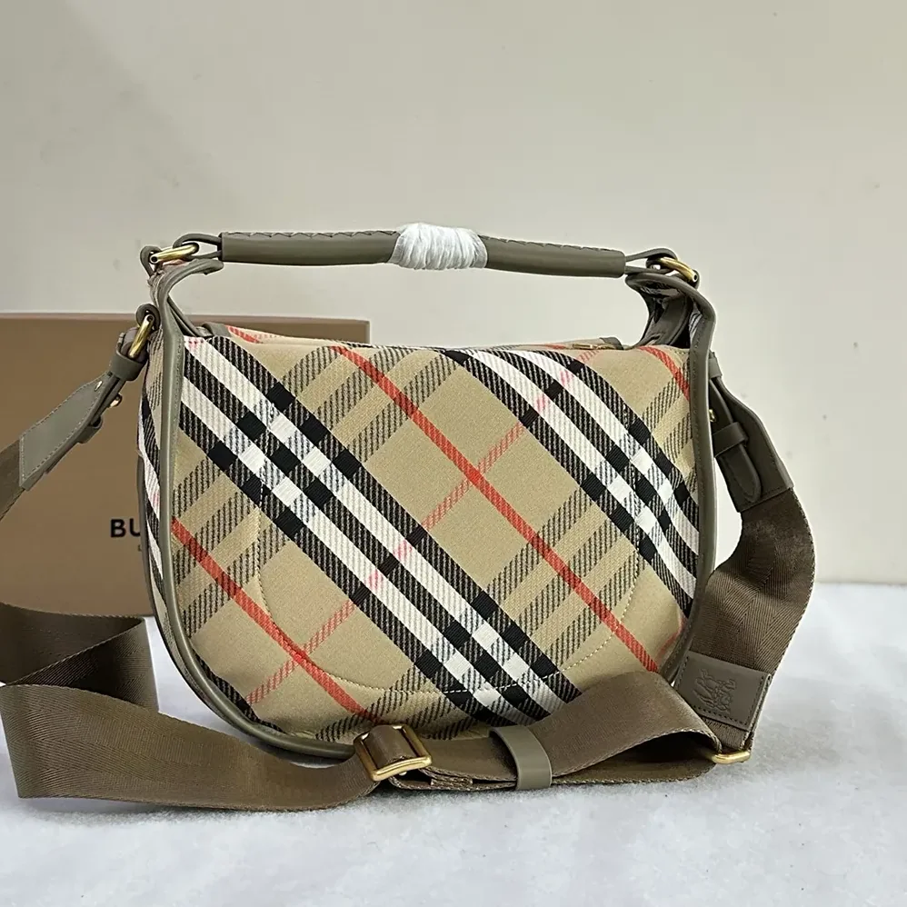 Burberry Small B Clip Messenger Bag for Women