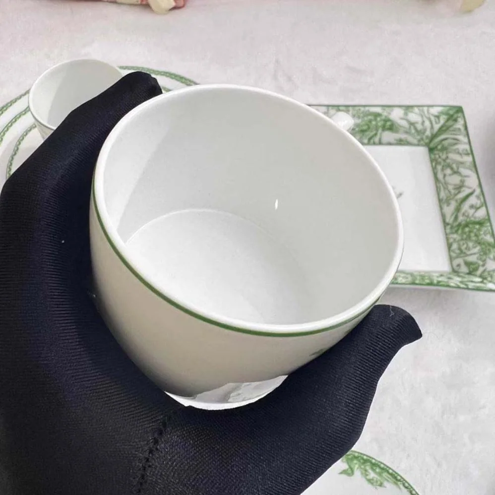 Dior Teacup Green New Lily of the Valley for Unisex Dior Teacup Green New Lily of the Valley for Unisex