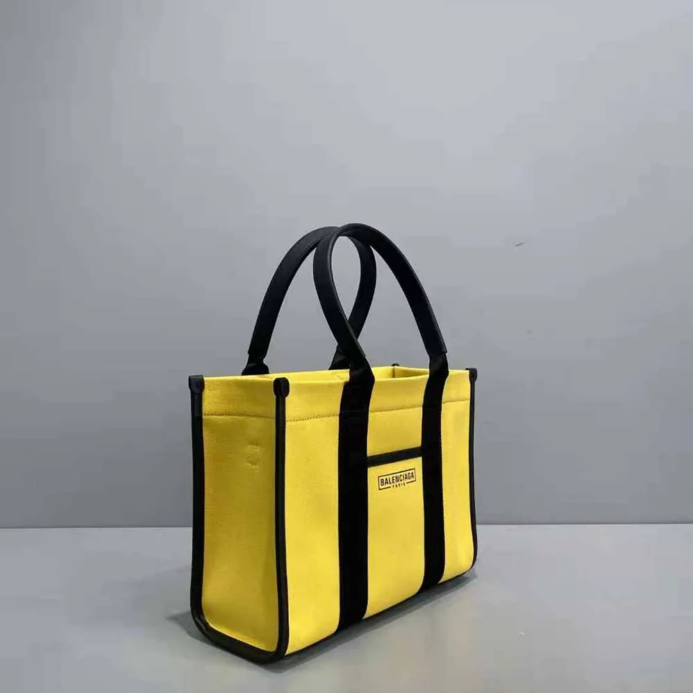 Balenciaga Hardware Small Tote Bag With Strap in Yellow for Women Balenciaga Hardware Small Tote Bag With Strap in Yellow for Women