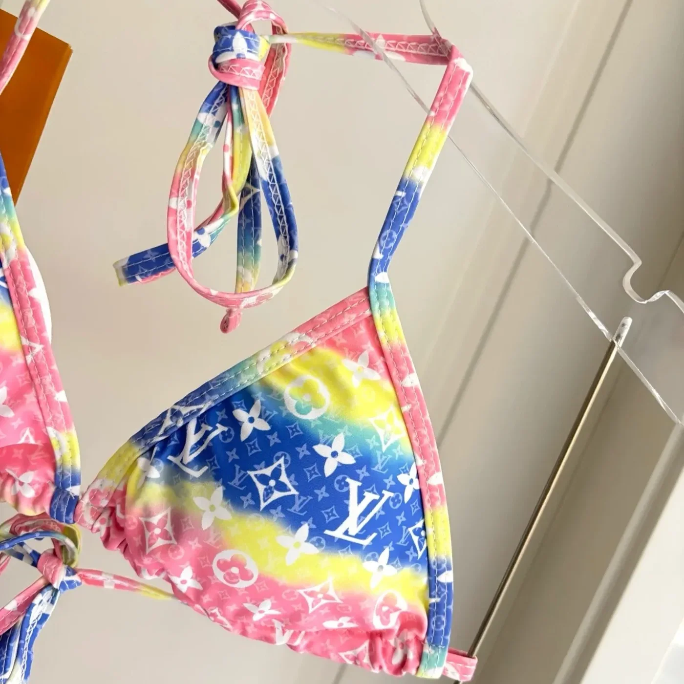 Louis Vuitton Triangle Bikini Multicolor Monogram Escale Louis Vuitton Triangle Bikini Multicolor Monogram Escale