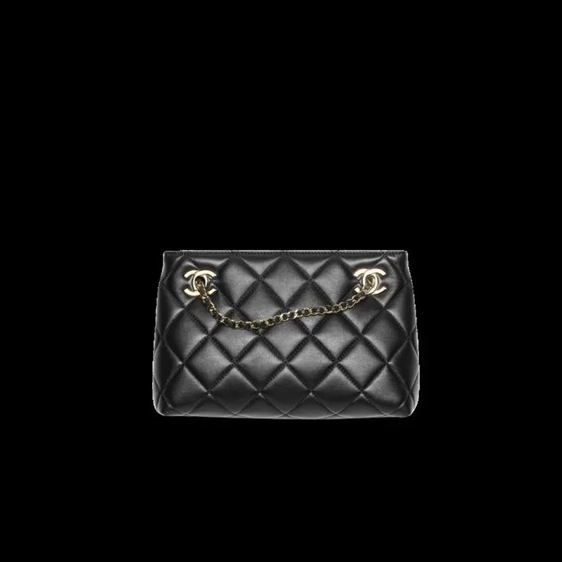 Chanel Small Tote Bag in Black